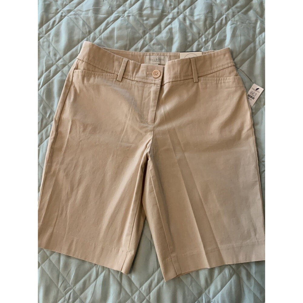 New! Talbots Bermuda Shorts size 2P- Beige